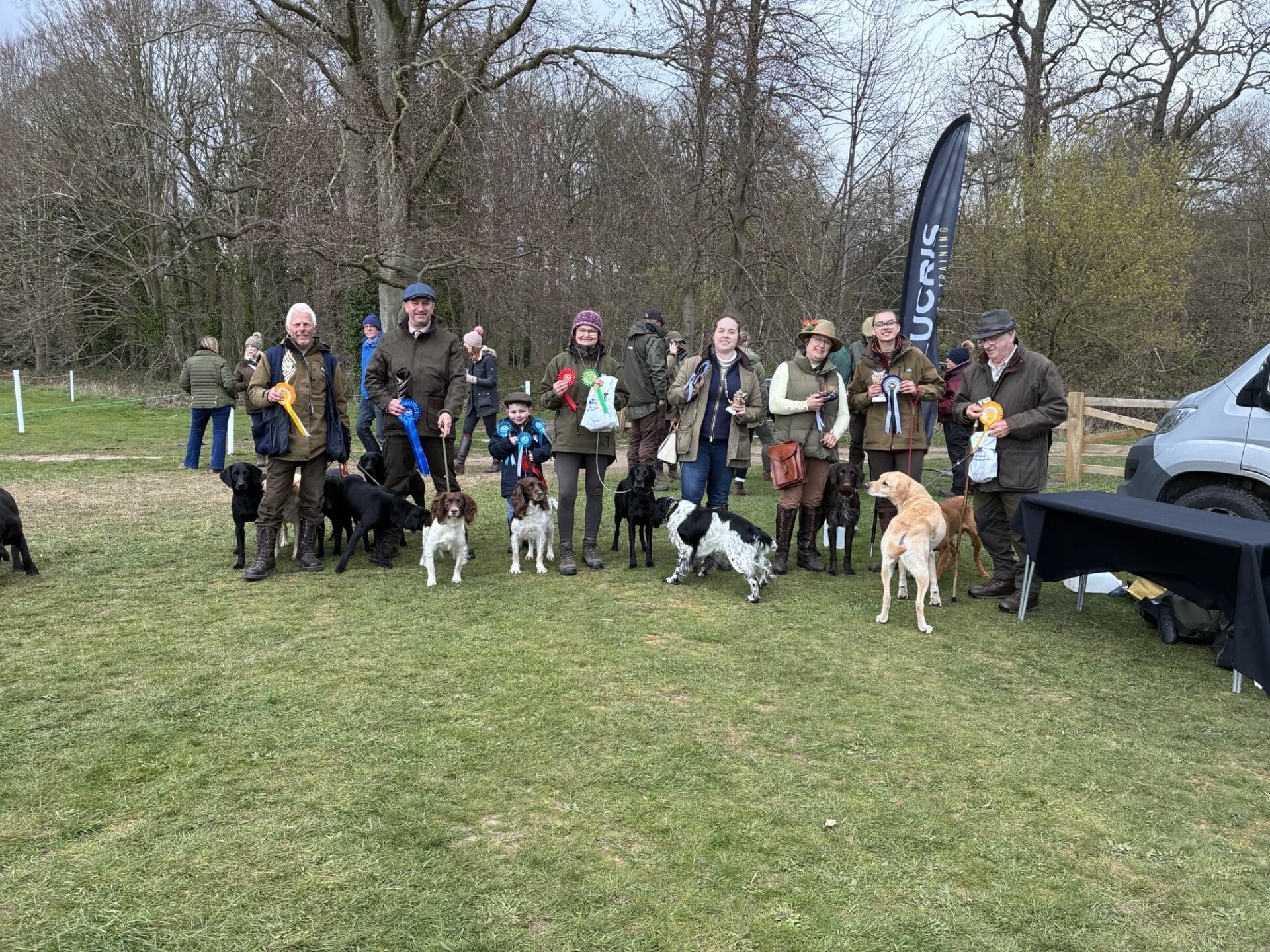 Qualifiers and Award Winners at the Eventing Spring Carnival.